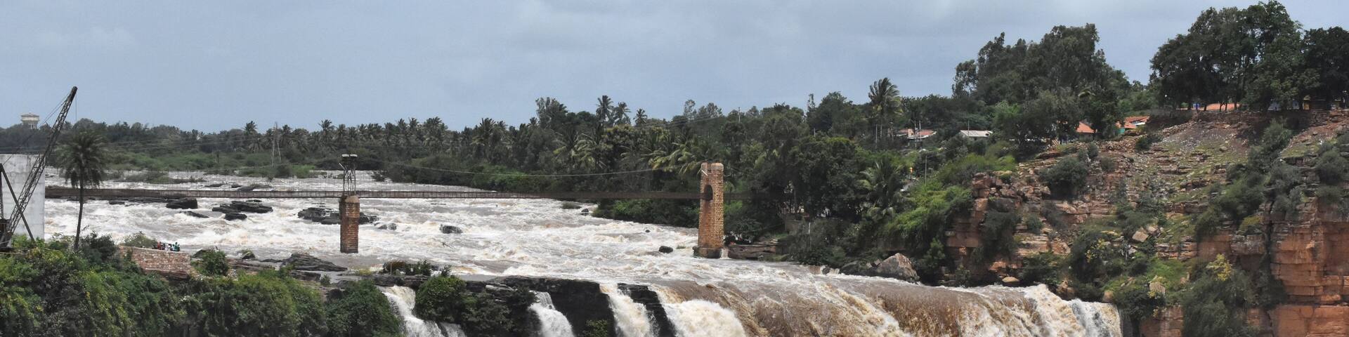 Gokak Waterfalls, South India's Niagara, Karnataka, India