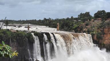 Gokak Waterfalls, South India's Niagara, Karnataka, India