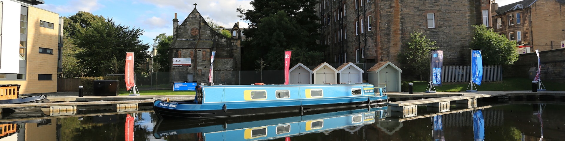 New Permament mooring on Union Canal