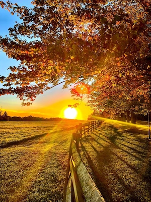 Sunset at Knox Farm #greatoutdoors