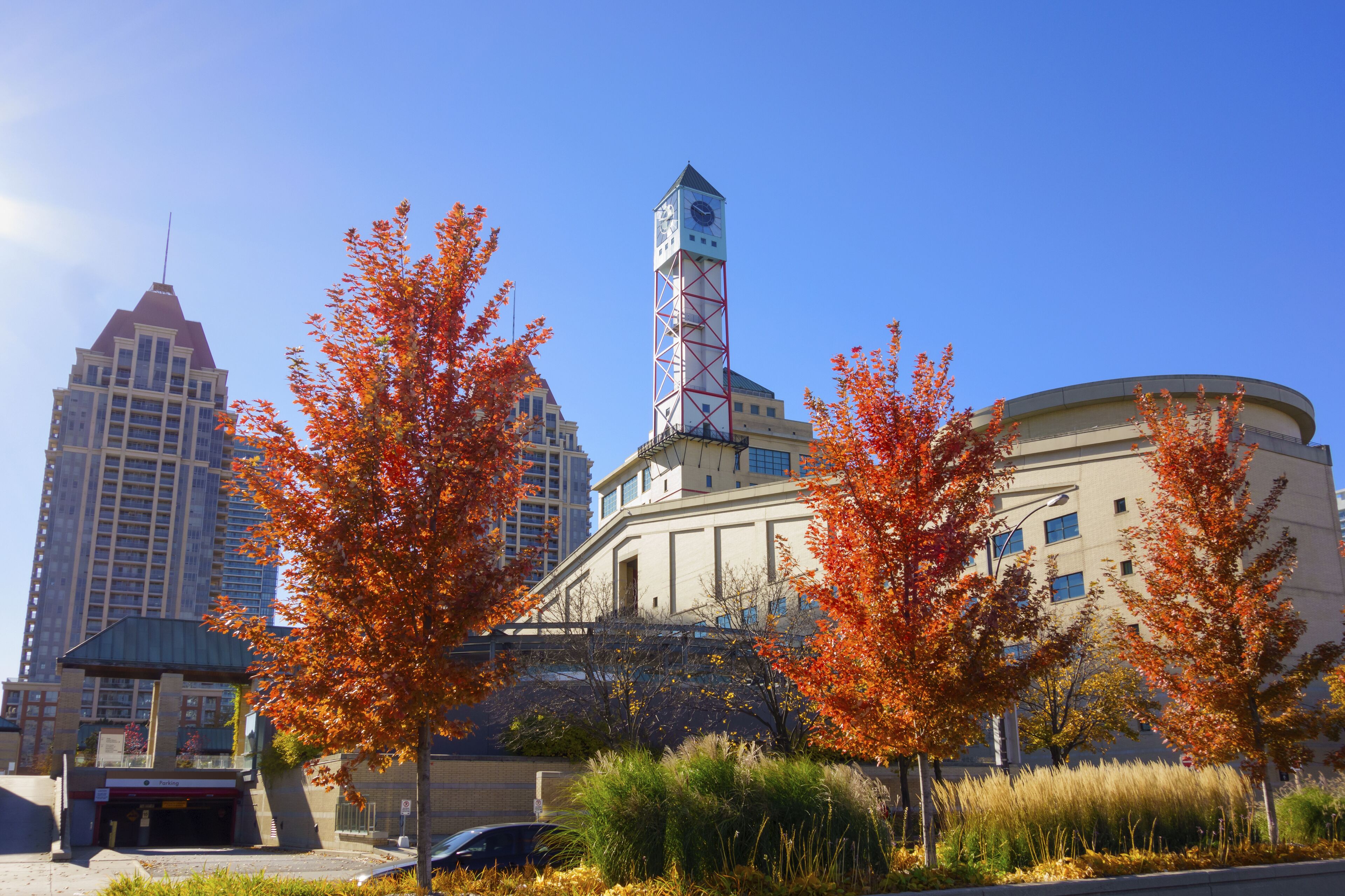 The City Hall of Mississauga, Ontario, Canada