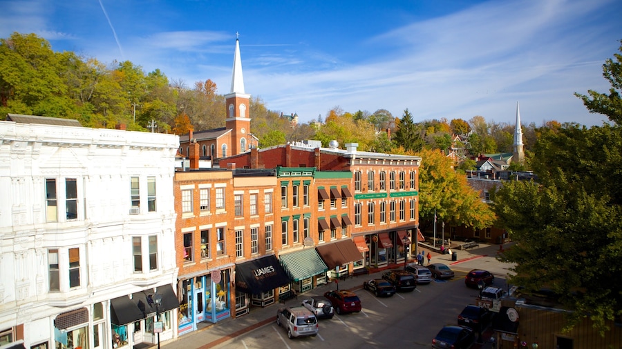 Galena which includes a city