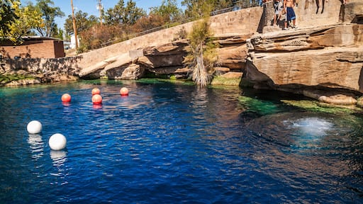 Blue Hole on Route 66