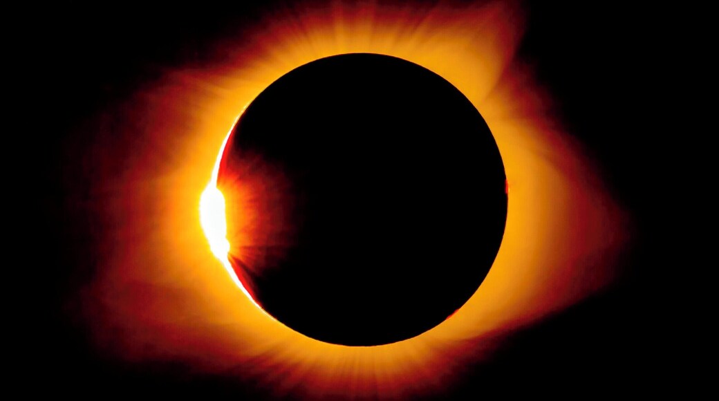 Total Eclipse over Gallatin, Tennessee. Probably a once in a lifetime event.