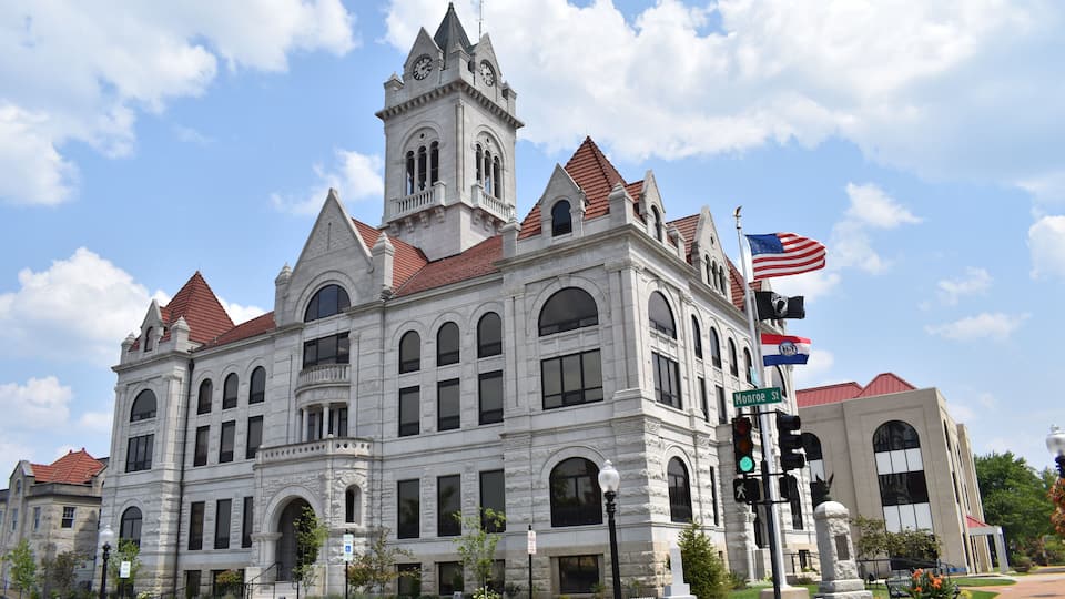 Courthouse in Jefferson City Missouri