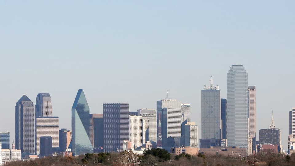 Downtown Dallas, Reunion Tower, Margaret Hunt Bridge
