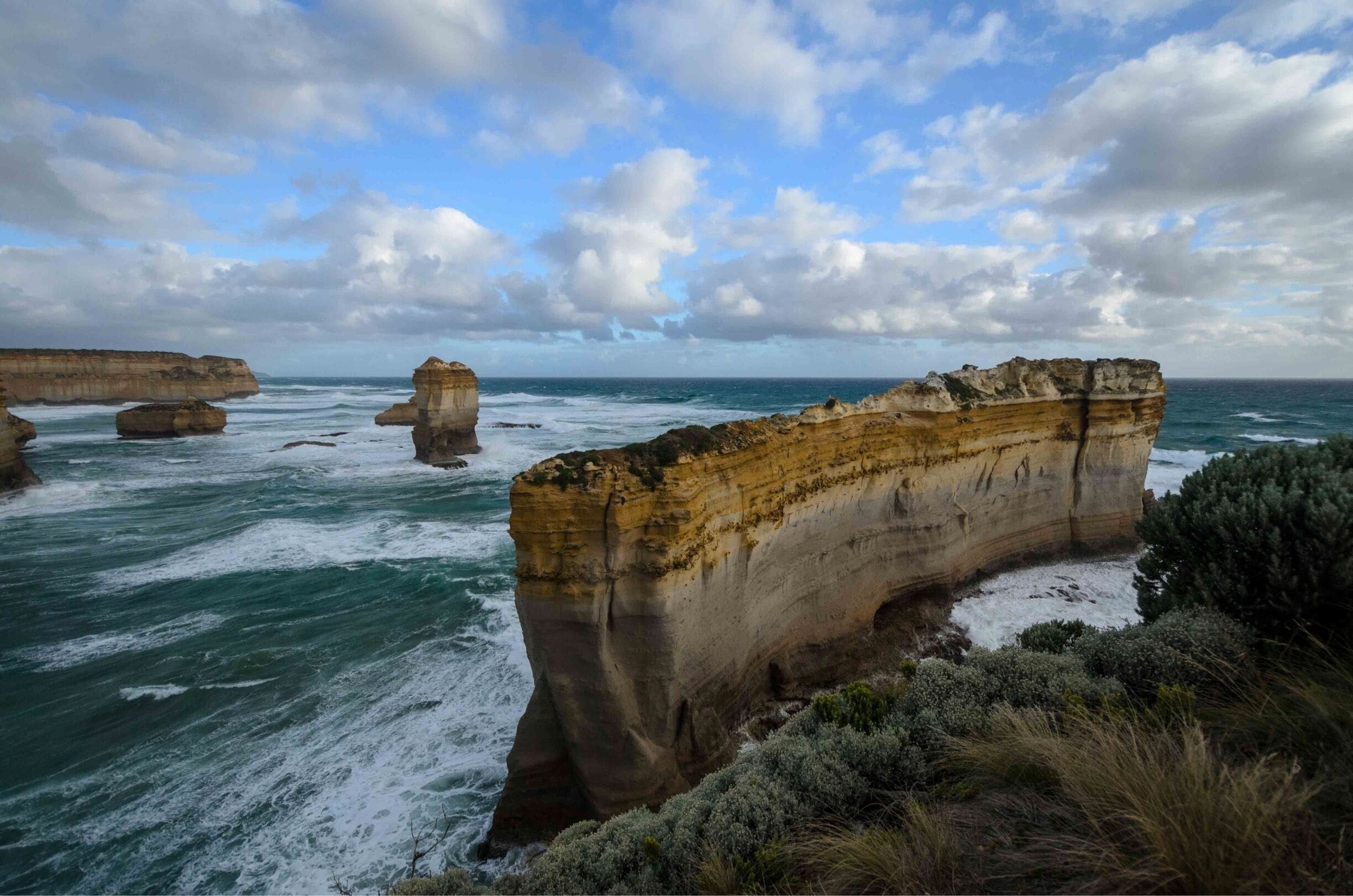 The Razorback in Loch Ard Gorge along the Great Ocean Road.