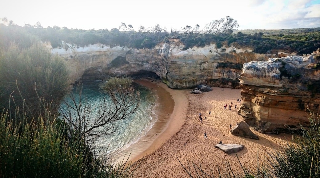 The beach at Loch Ard gorge, taken on a day trip along the great ocean road from Melbourne in January 2016