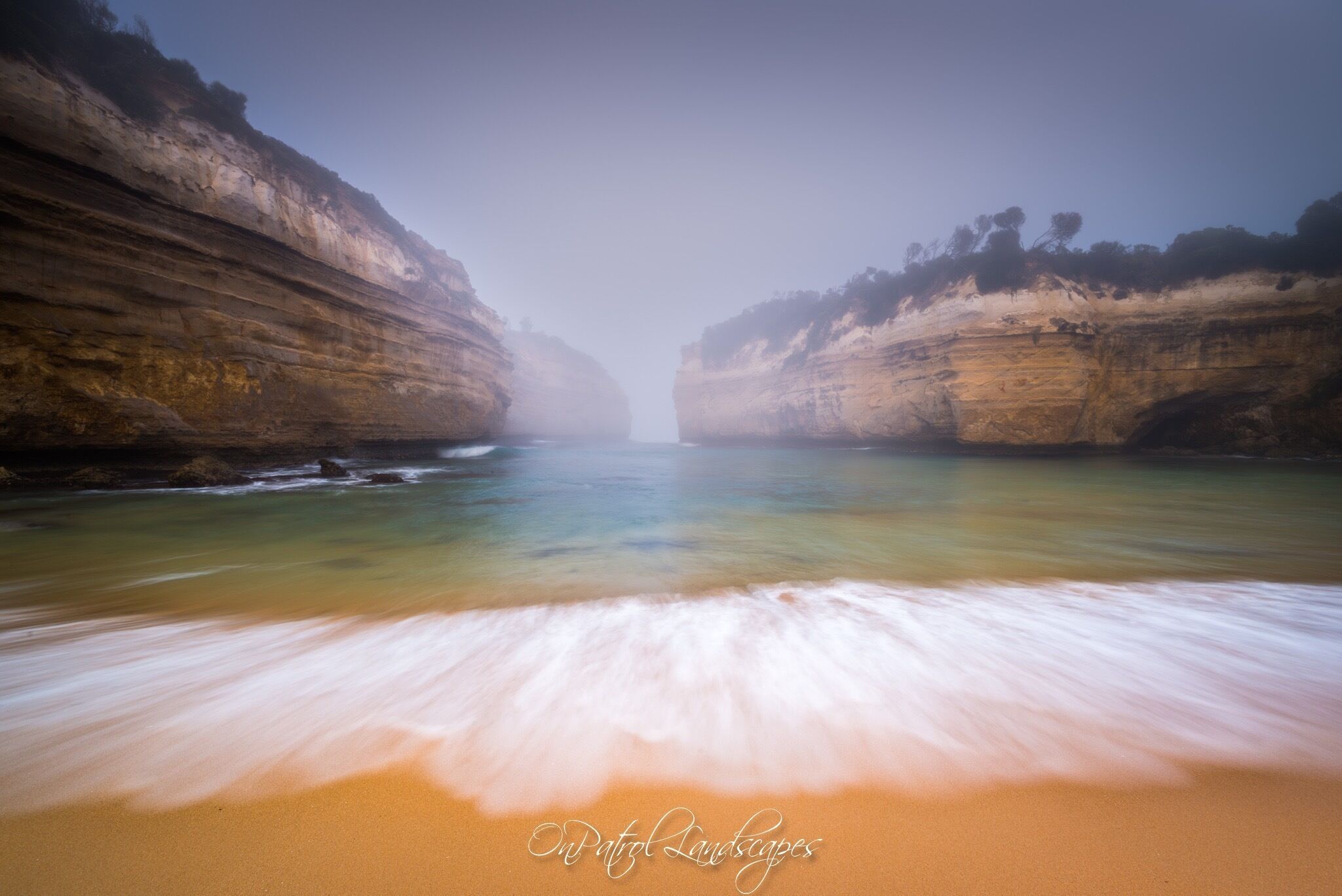 Amazing location turned eerie by very early morning fog. I was constantly looking out for the Black Pearl expecting it to enter the gorge any second!