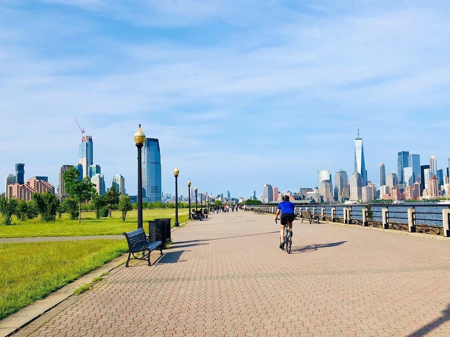 Liberty State Park in Jersey City, NJ.

Lots to see and do here and the Statue of Liberty and Ellis Island are directly across the Hudson. 

#NJ #NYC #Jerseycity