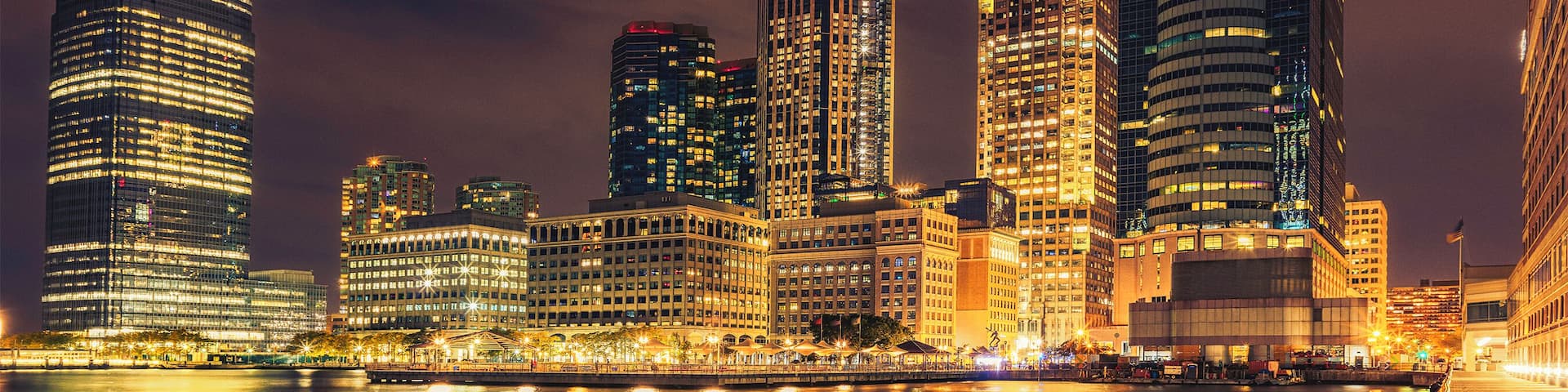 You know, New Jersey looks evil at night.