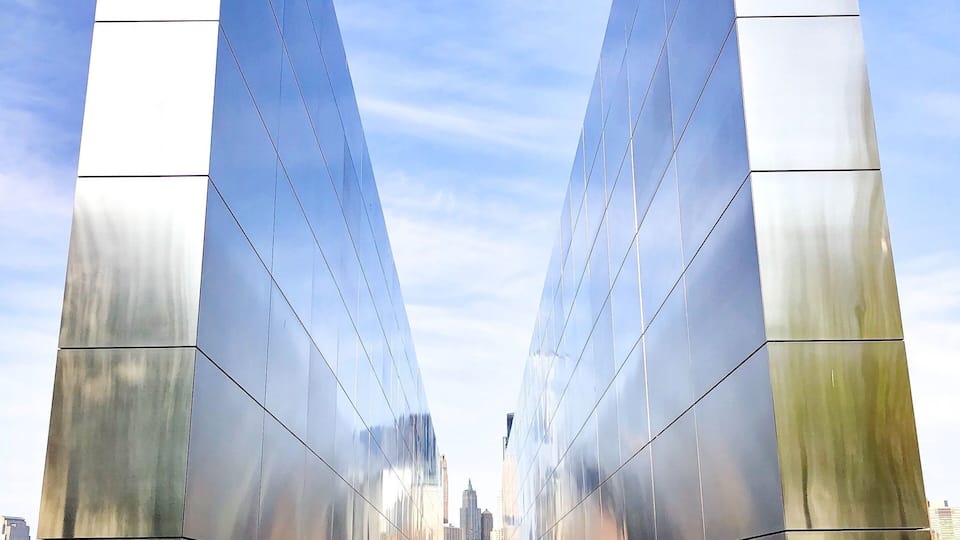 Empty Sky Memorial is a monument located in Jersey City, NJ. It sits right across from New York City on the Hudson River and commemorates the victims of the September 11th attacks. #culturephotocontest #memorialday #nyc #jersey #travel #newyork