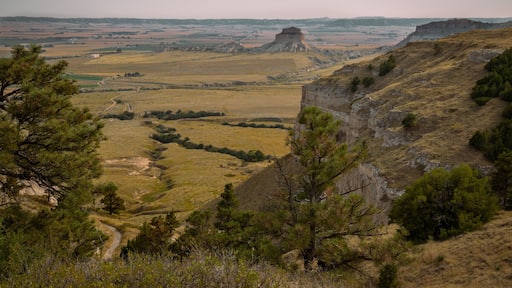 Bowen, NE, USA Rock formations in the Oglala National Grassland