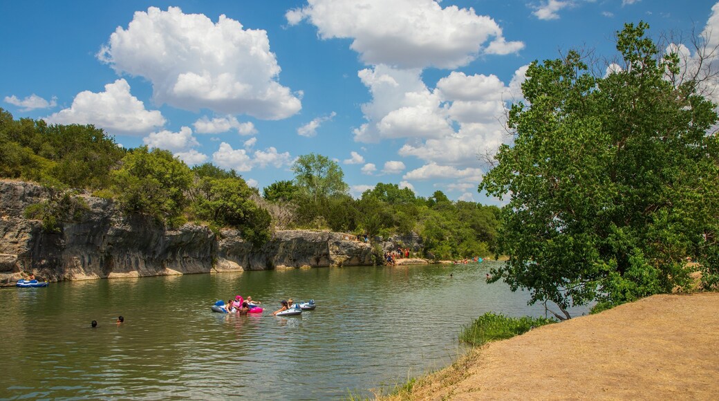 Georgetown which includes a lake or waterhole and swimming