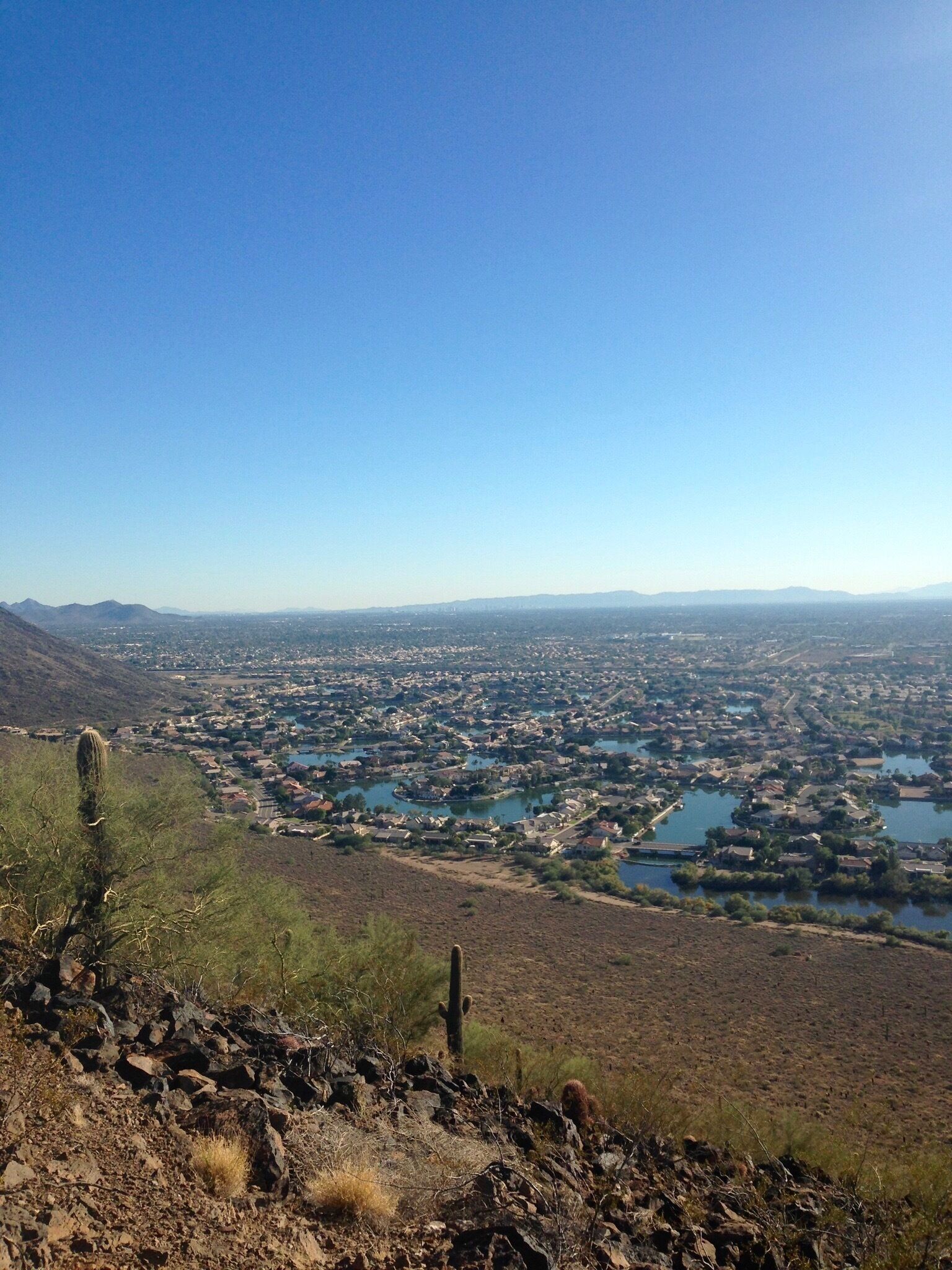Fun hike in northern Phoenix. Great for a quick break during the day. 🏜