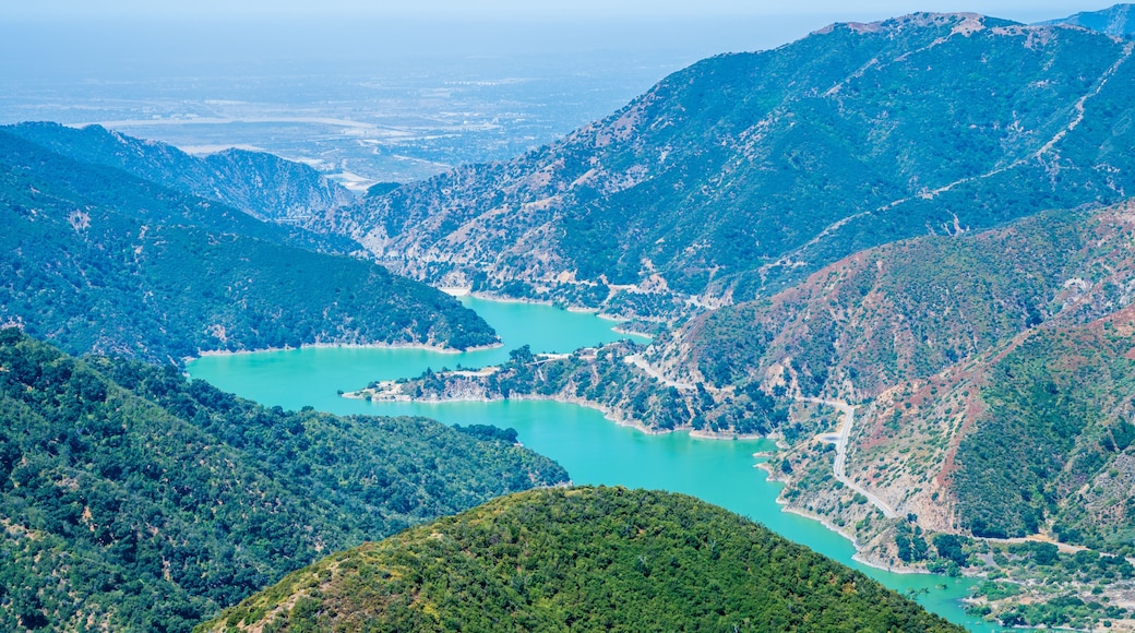 reservoir viewed from Glendora Mountain Road