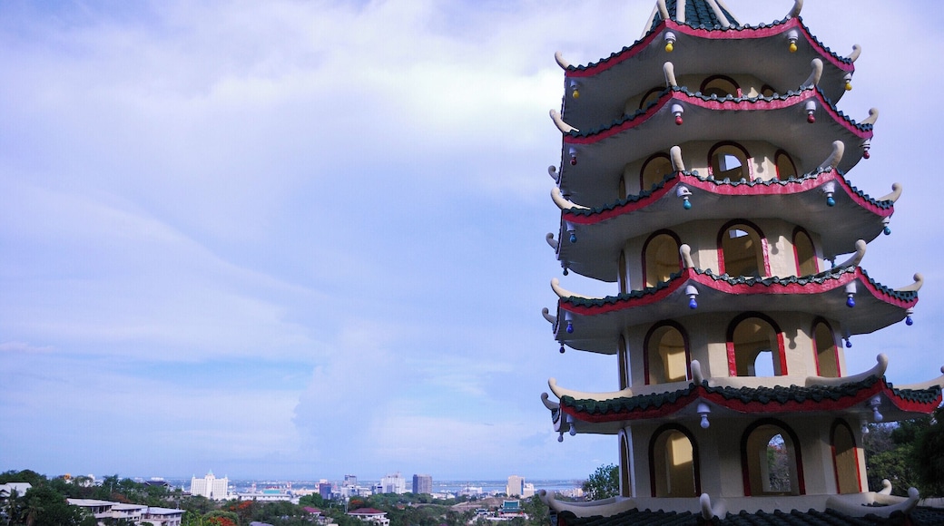 Open to the worshipers and non-worshipers alike, this temple is a towering, multi-tiered, multi-hued attraction accessible by three separate winding routes, and built by Cebu's Chinese community. #roadtrip