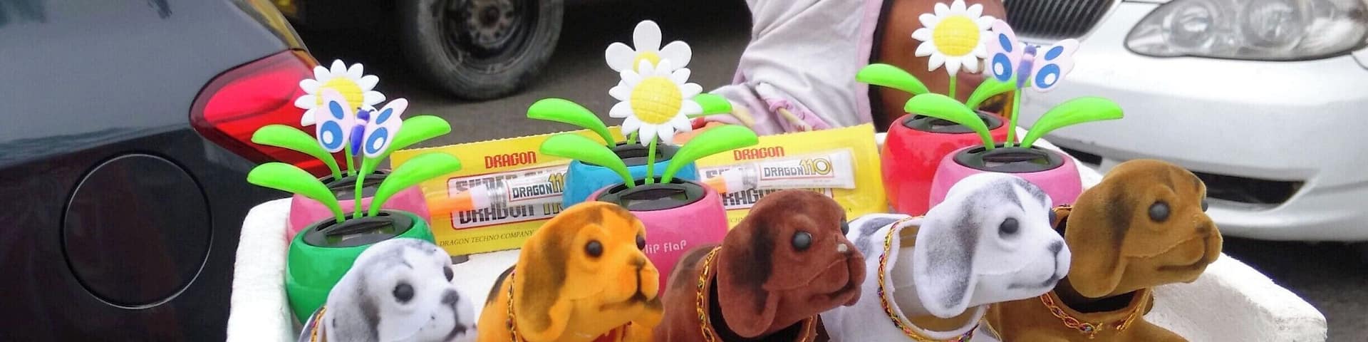 Male and female street vendors sell very different items on the streets of Cebu. Traffic is odd there, I've made a left turn across 3 lanes of traffic in rush hour and not waited over 30 seconds. The vast majority of folks are civil and play by the rules.