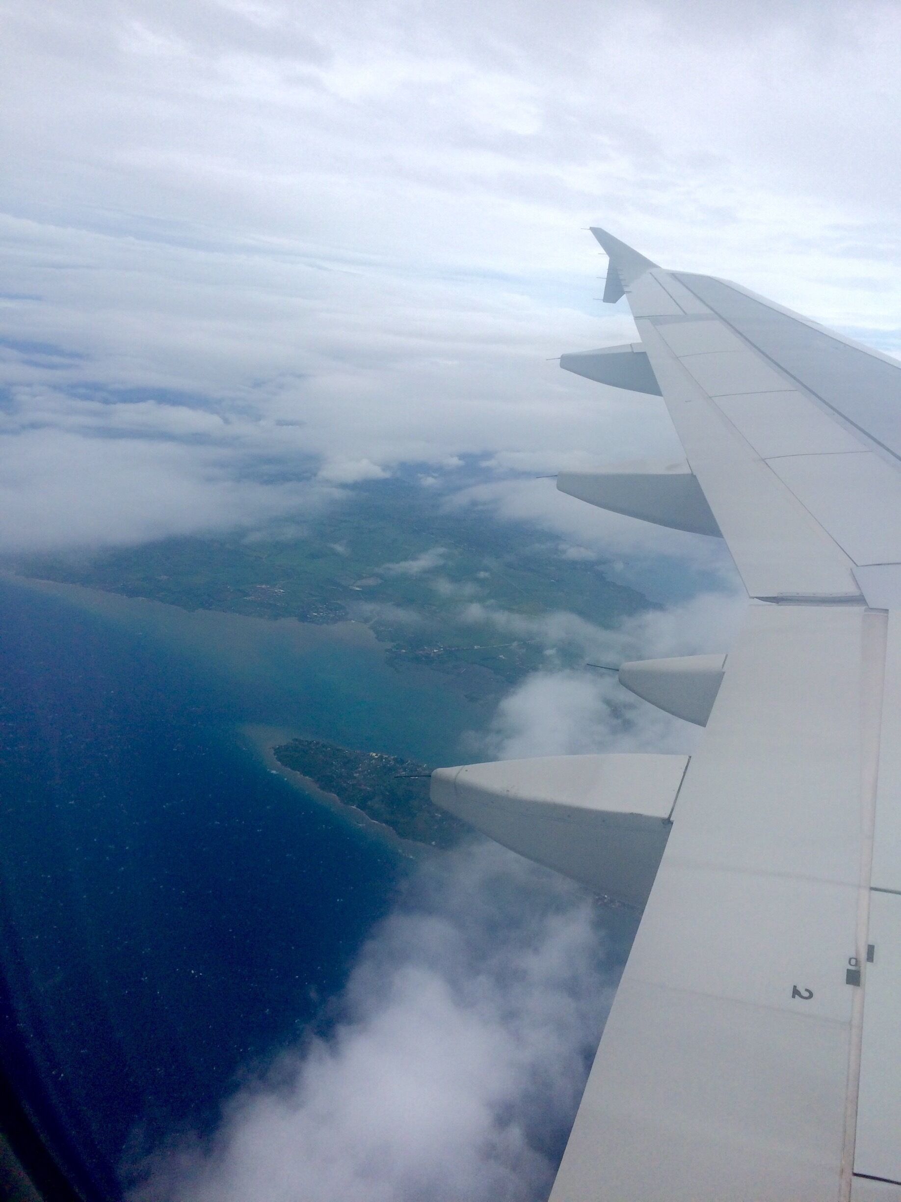 Flying to Cebu, The Philippines