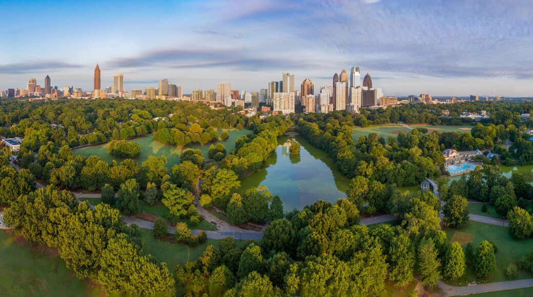 Atlanta, Georgia, USA Skyline Aerial Panorama