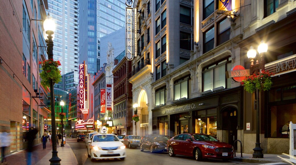 劇院區 其中包括 城市 和 夜景