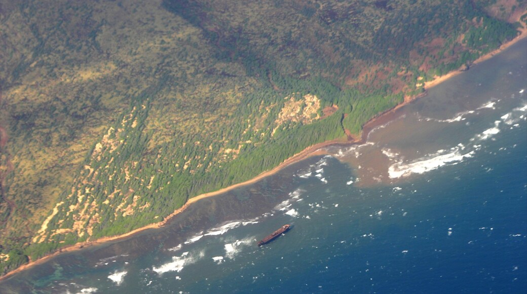 Kapalua caratteristiche di vista della costa