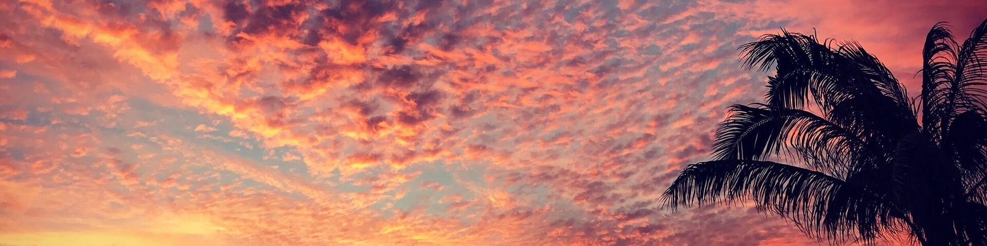 Sunset at Kaanapali Beach.