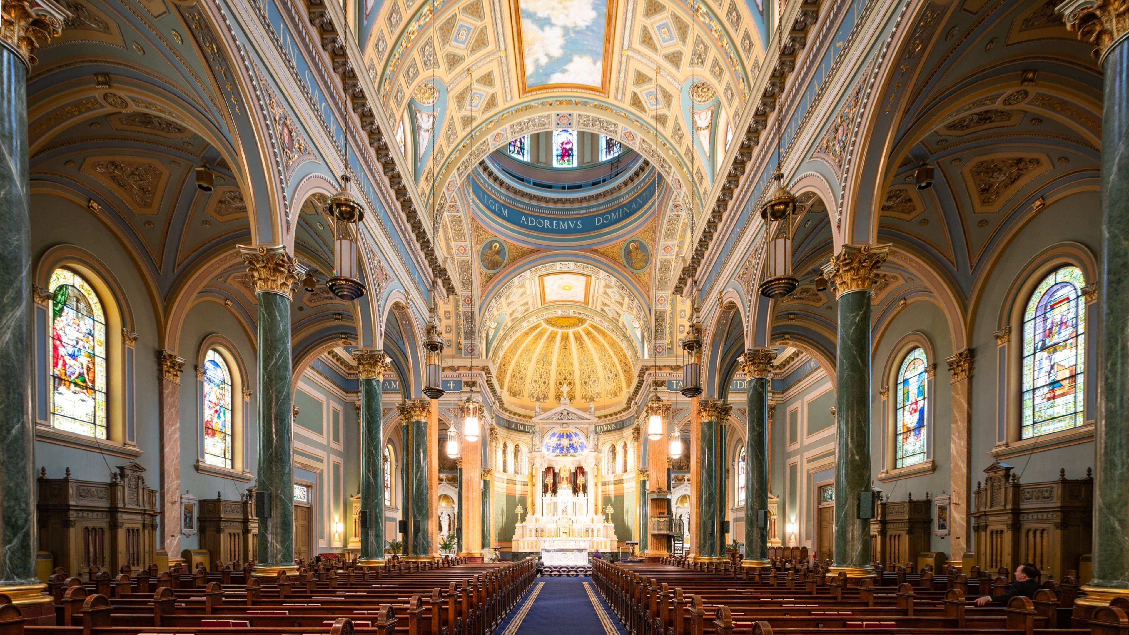 Upper East Side featuring heritage elements, a church or cathedral and interior views