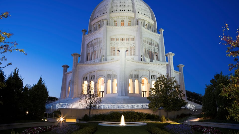 Evening by Baha'i Temple