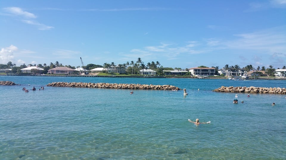 Great spot to snorkel or simply hang with the family.