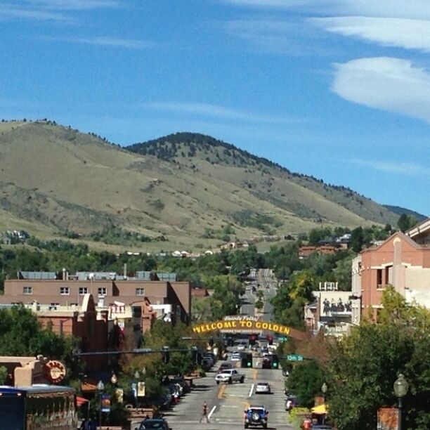 Main Street through town. 