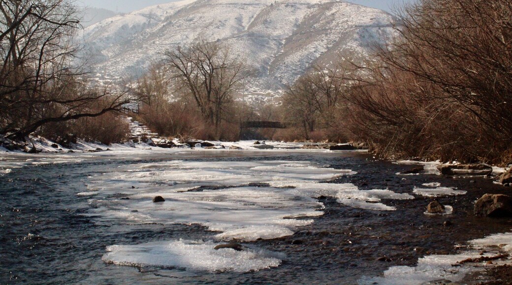 Views from the path along Clear Creek