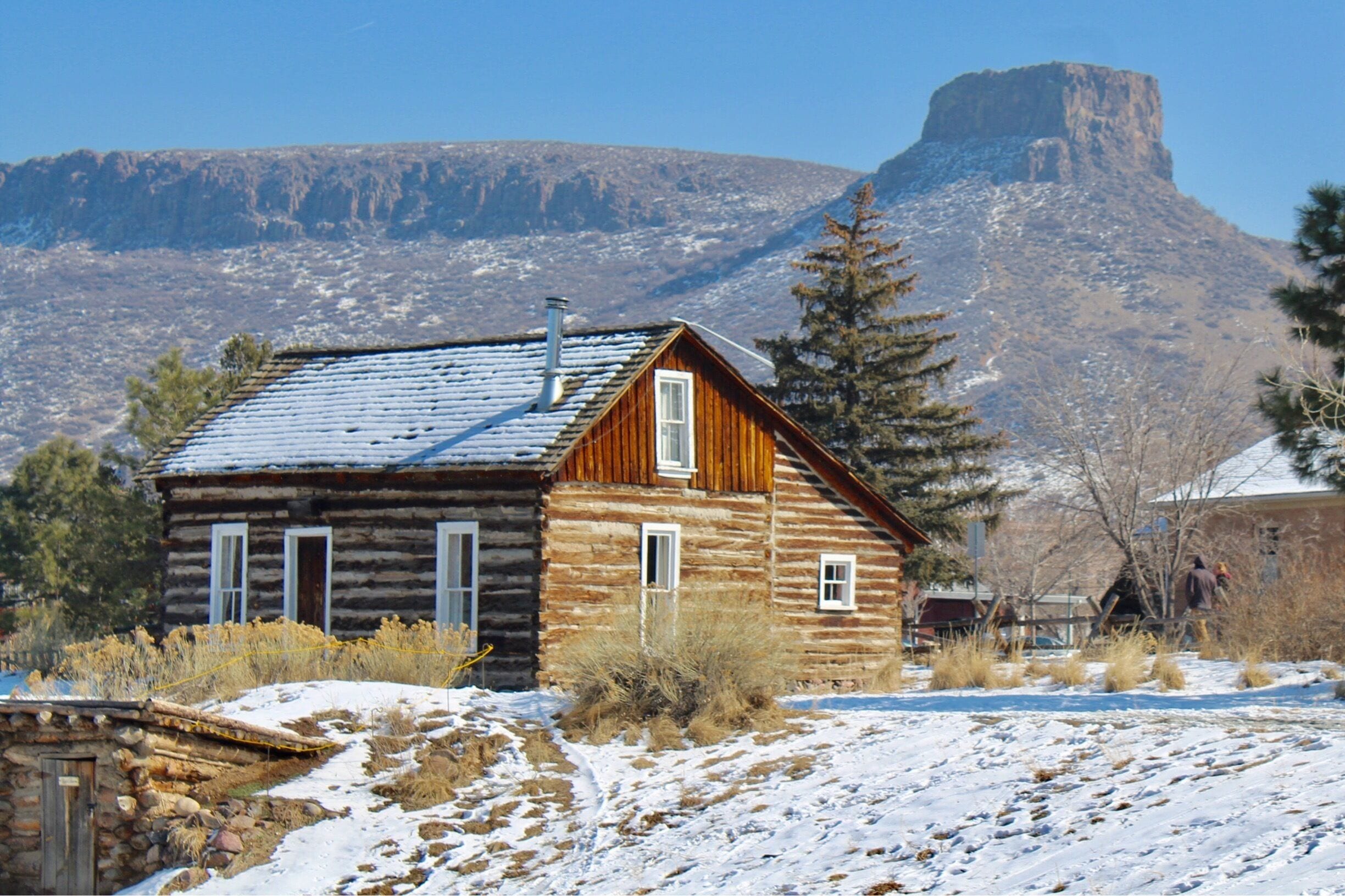 The walk along Clear Creek is beautiful, with great views