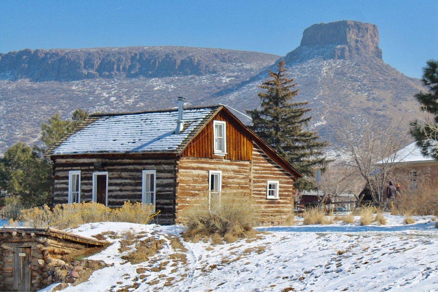 The walk along Clear Creek is beautiful, with great views