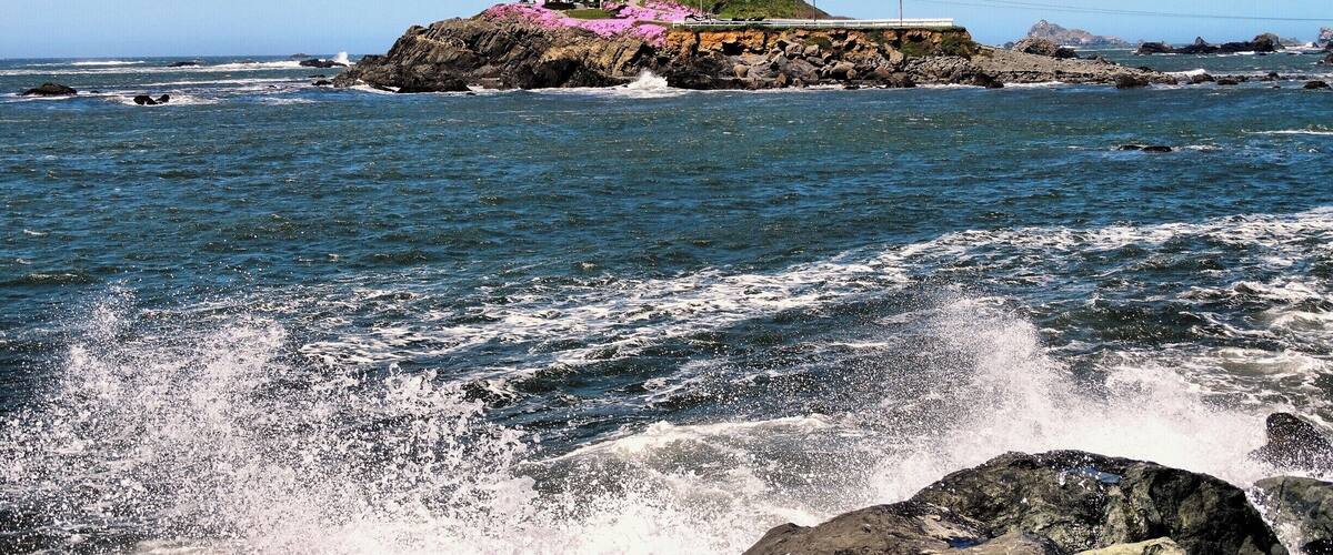 This gorgeous lighthouse is only accessible during low tide, when the water recedes just enough to form a thin land bridge from the island to the mainland.
https://www.facebook.com/LifeRidingShotgun/?ref=bookmarks