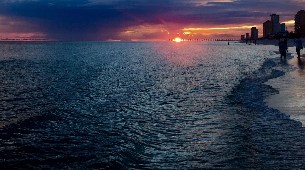 The beauty is more noticeable right after the storm. #beachtips #PCB