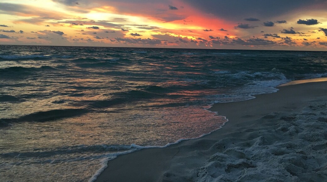 Sunset with storm rolling in...