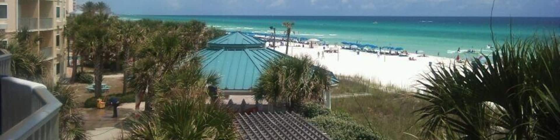 Lovely view at the boardwalk beach resort in Panama City Florida