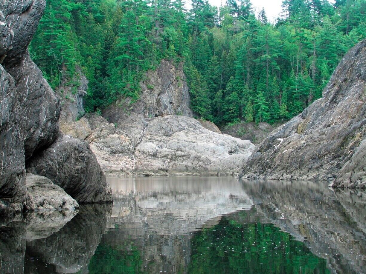 Grand Falls is a nice place to stop for an afternoon and to take in some of the sites.  We did an hour boat tour of the Grand Falls gorge and saw some geography that I had not previously seen in Canada.  