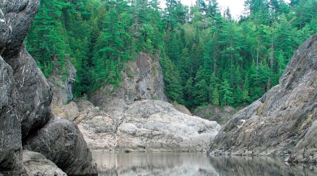 Grand Falls is a nice place to stop for an afternoon and to take in some of the sites. We did an hour boat tour of the Grand Falls gorge and saw some geography that I had not previously seen in Canada.