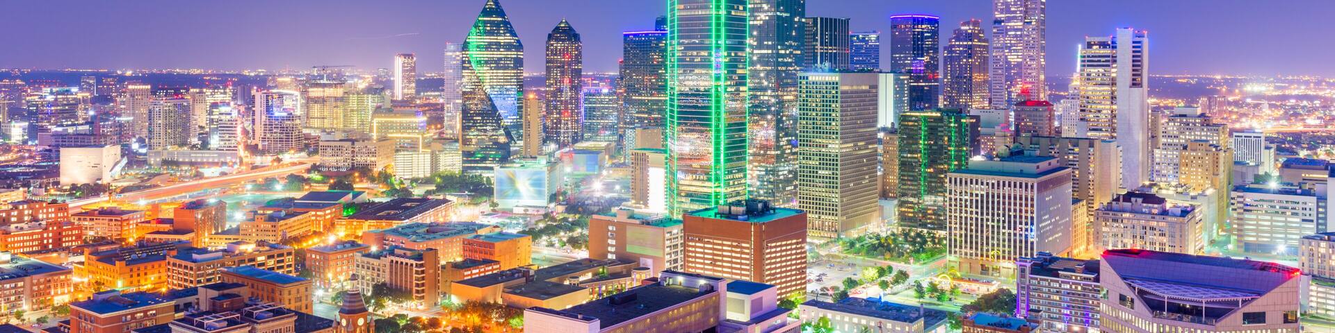 Dallas, Texas, USA Skyline at twilight