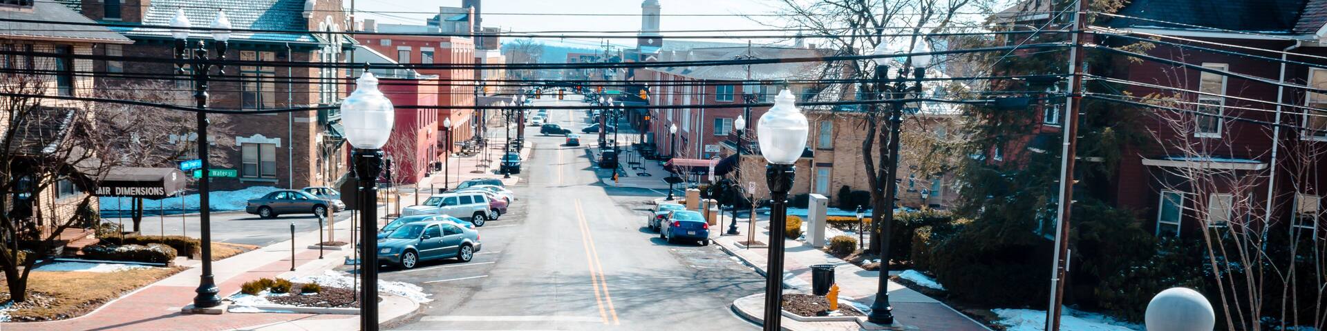 View from on top of Vinegar Hill