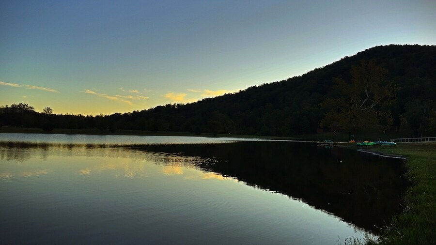 Nice little lake in Indian Mountain State Park.
