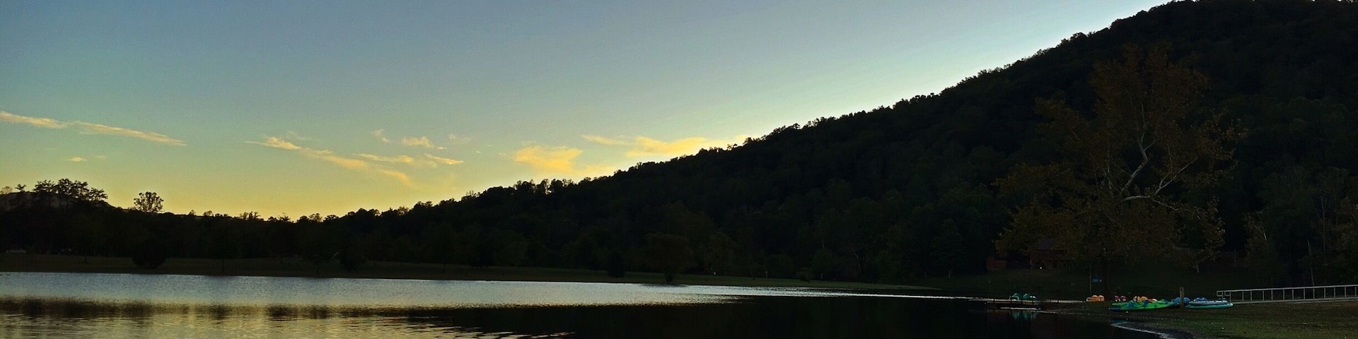 Nice little lake in Indian Mountain State Park.
