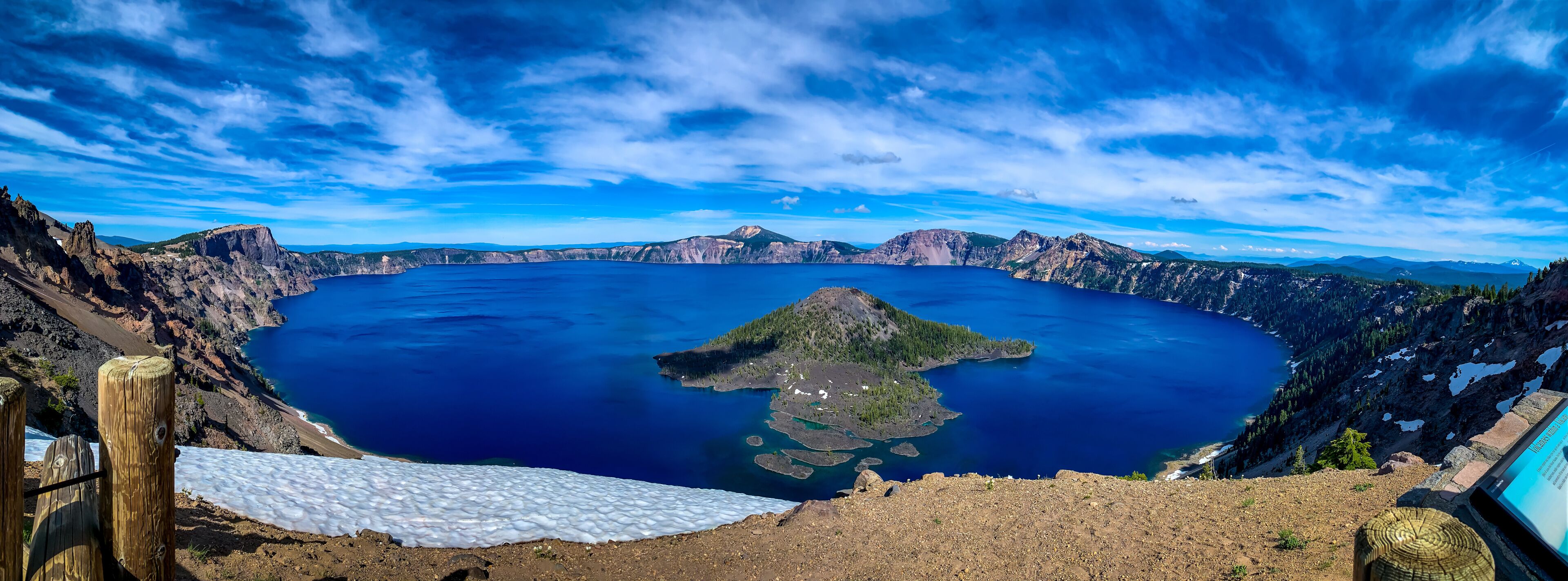 Crater Lake and Wizard Island