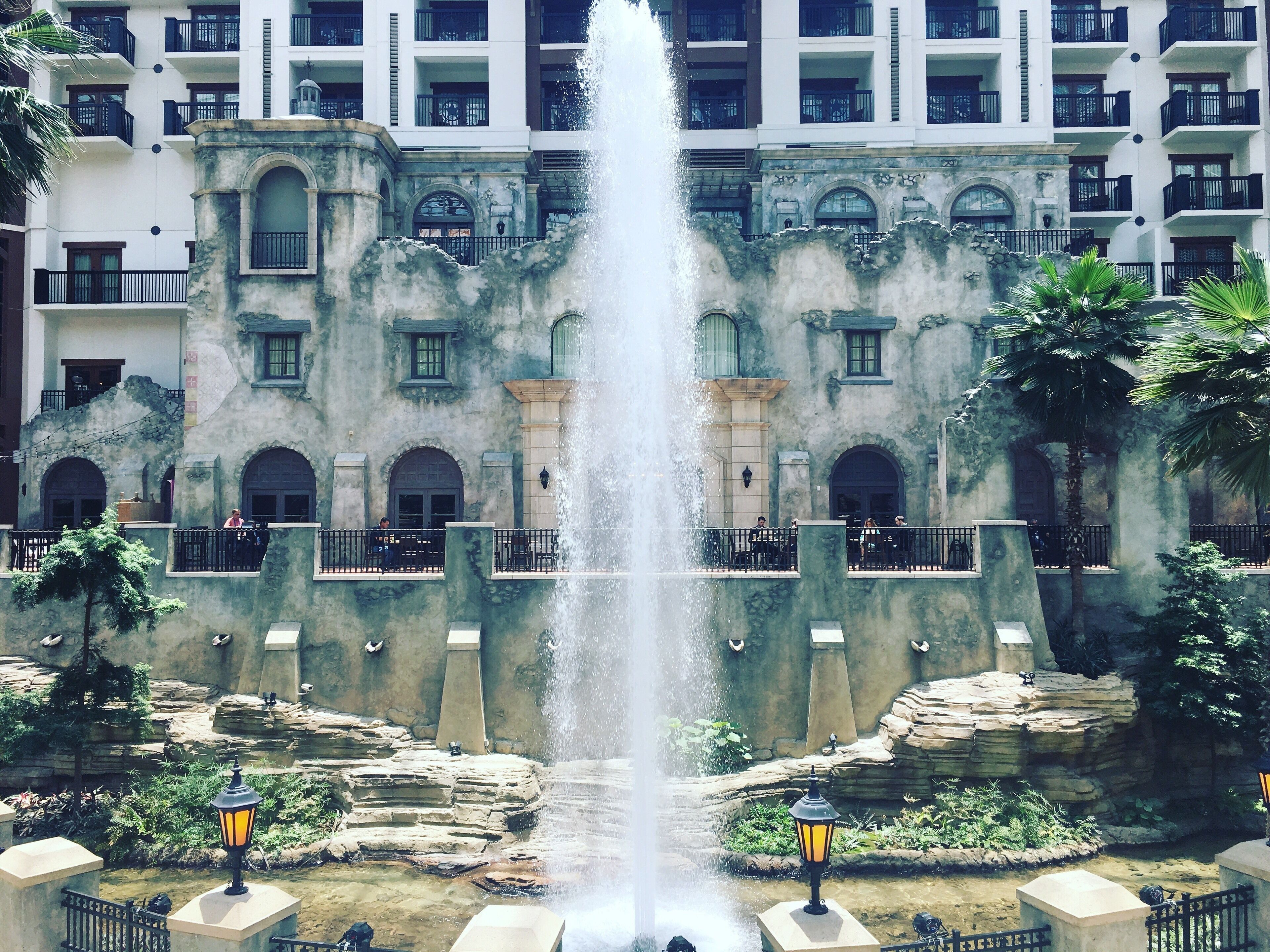 Atrium fountain