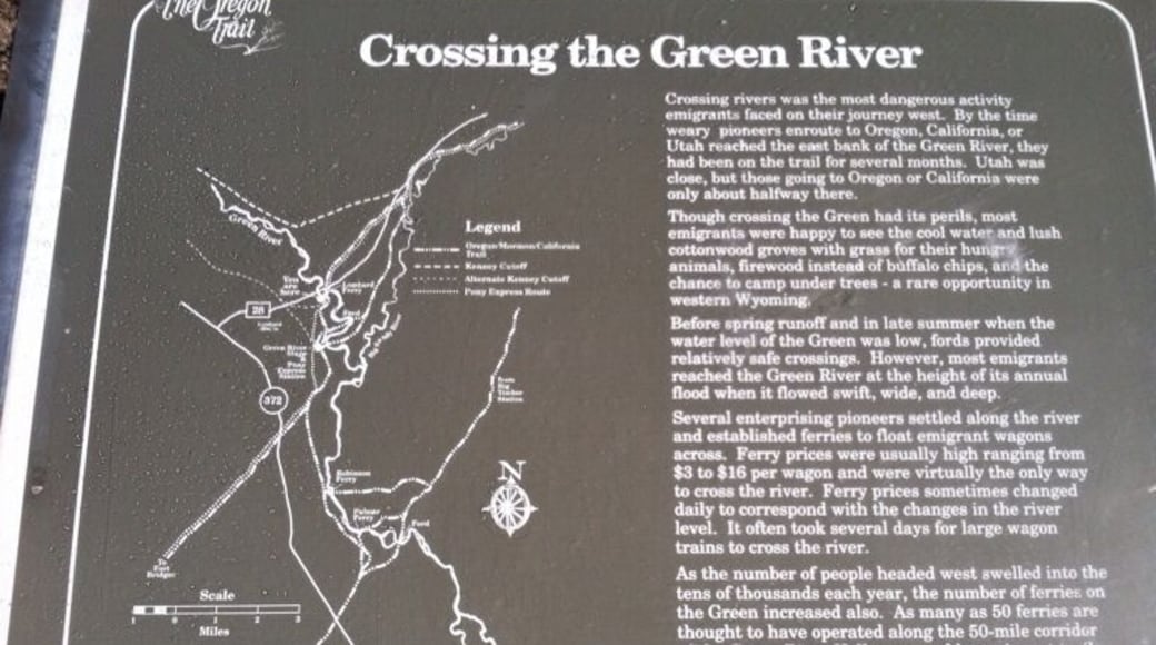 Story of the crossing of the green river
