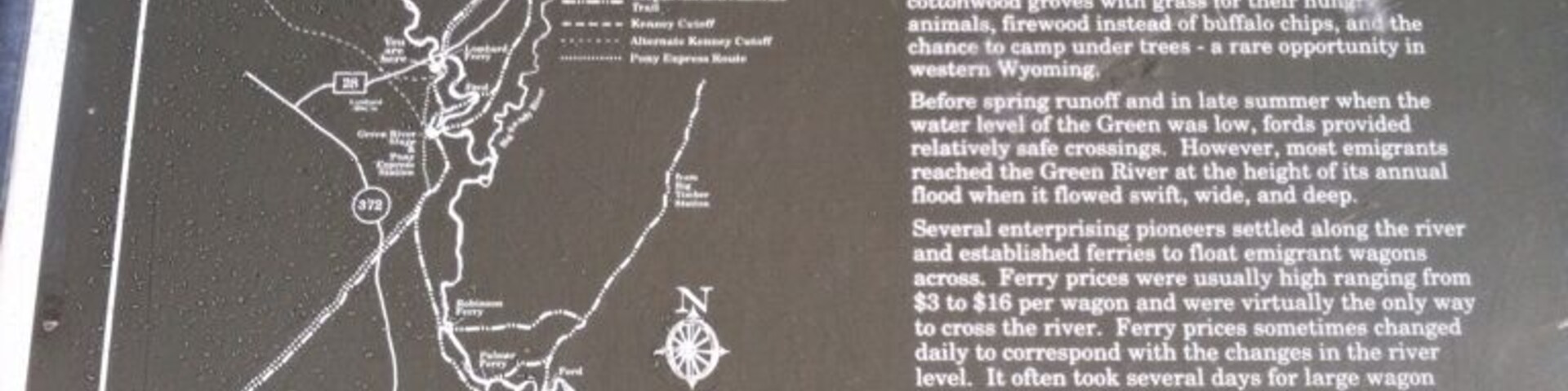 Story of the crossing of the green river