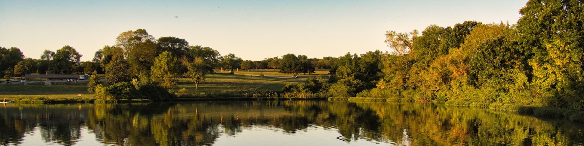Scene at Shawnee Mission Park.