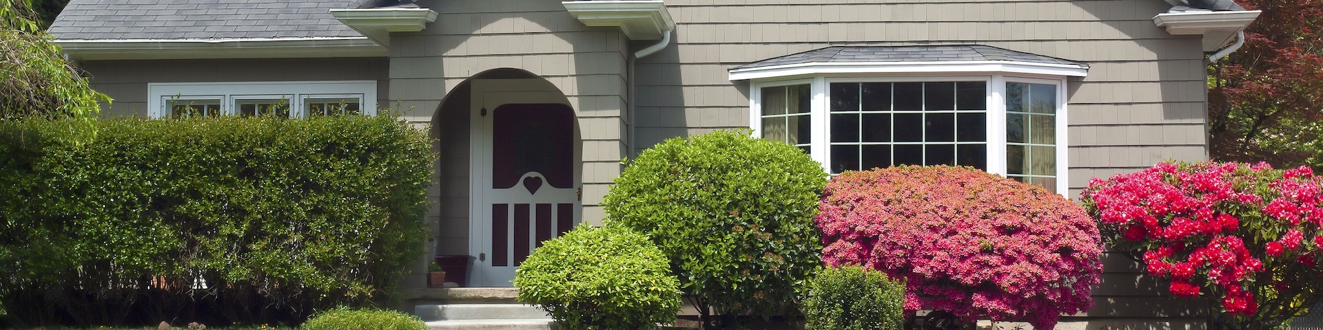 Springtime in A gresham neighborhood, Oregon